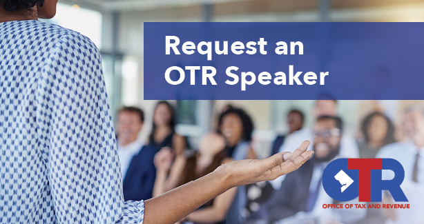 Request an OTR Speaker Request an OTR Speaker Image