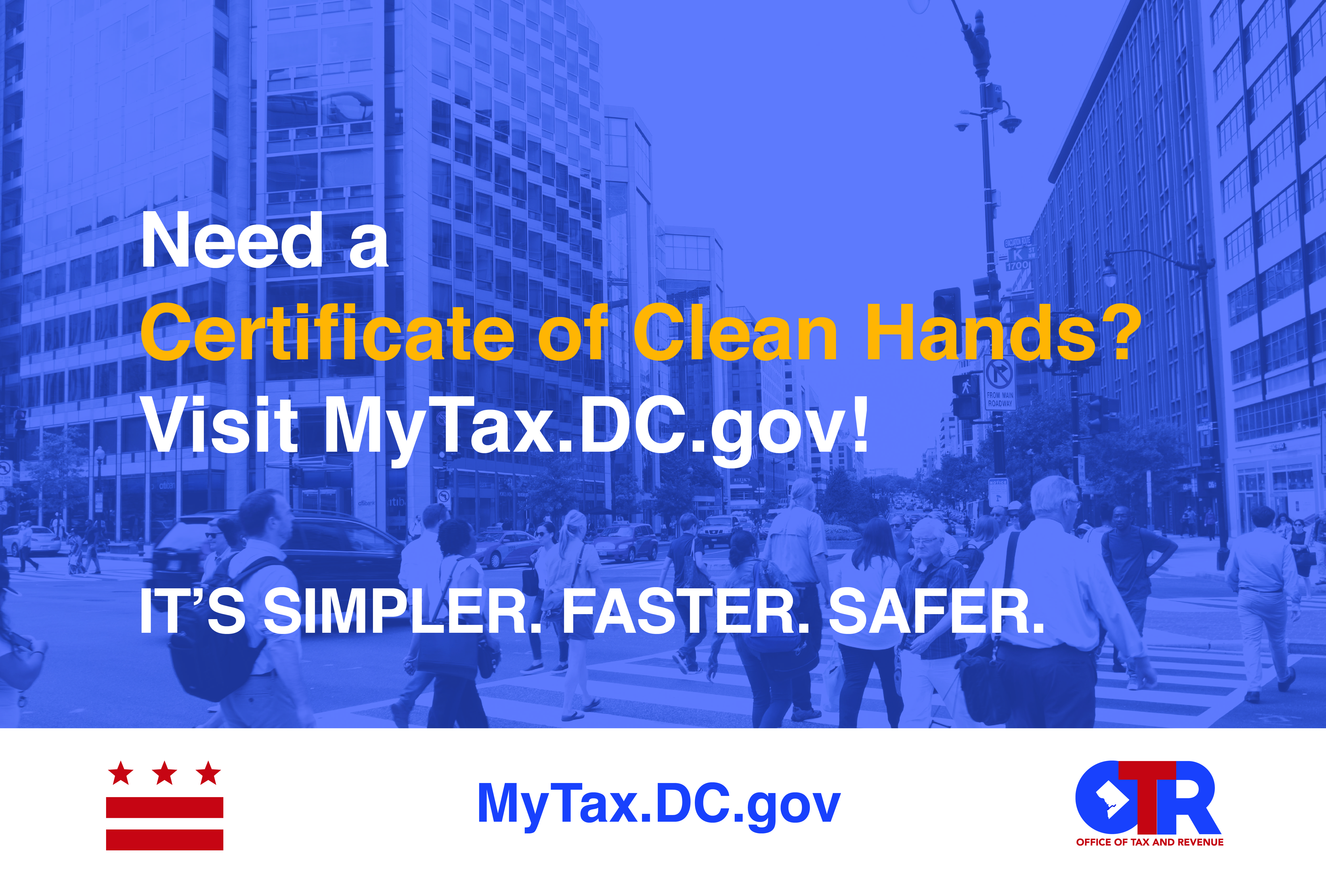 Image for Clean Hands Certificate