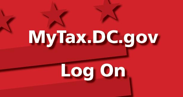 Image for MyTax.DC.gov logon