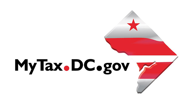 Image of mytax.dc.gov logo